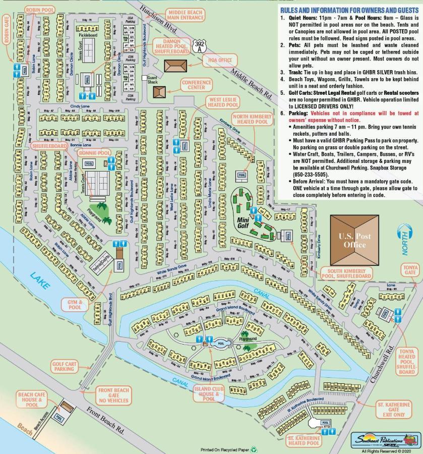 Cozy 2Br 1,5Ba Condo At Gulf Highlands - 5 Min Walk To Beach! With 11 Pools! 巴拿马城 外观 照片